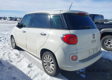 2014 Fiat 500L Easy from USA, damaged, VIN ZFBCFABH4EZ013621
